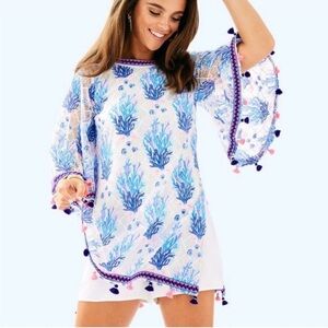 Lilly Pulitzer 🦄 Jackelin Romper Seaspray Off Shore $278 00